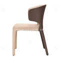 Morden comedor with backrest leather dining room chair